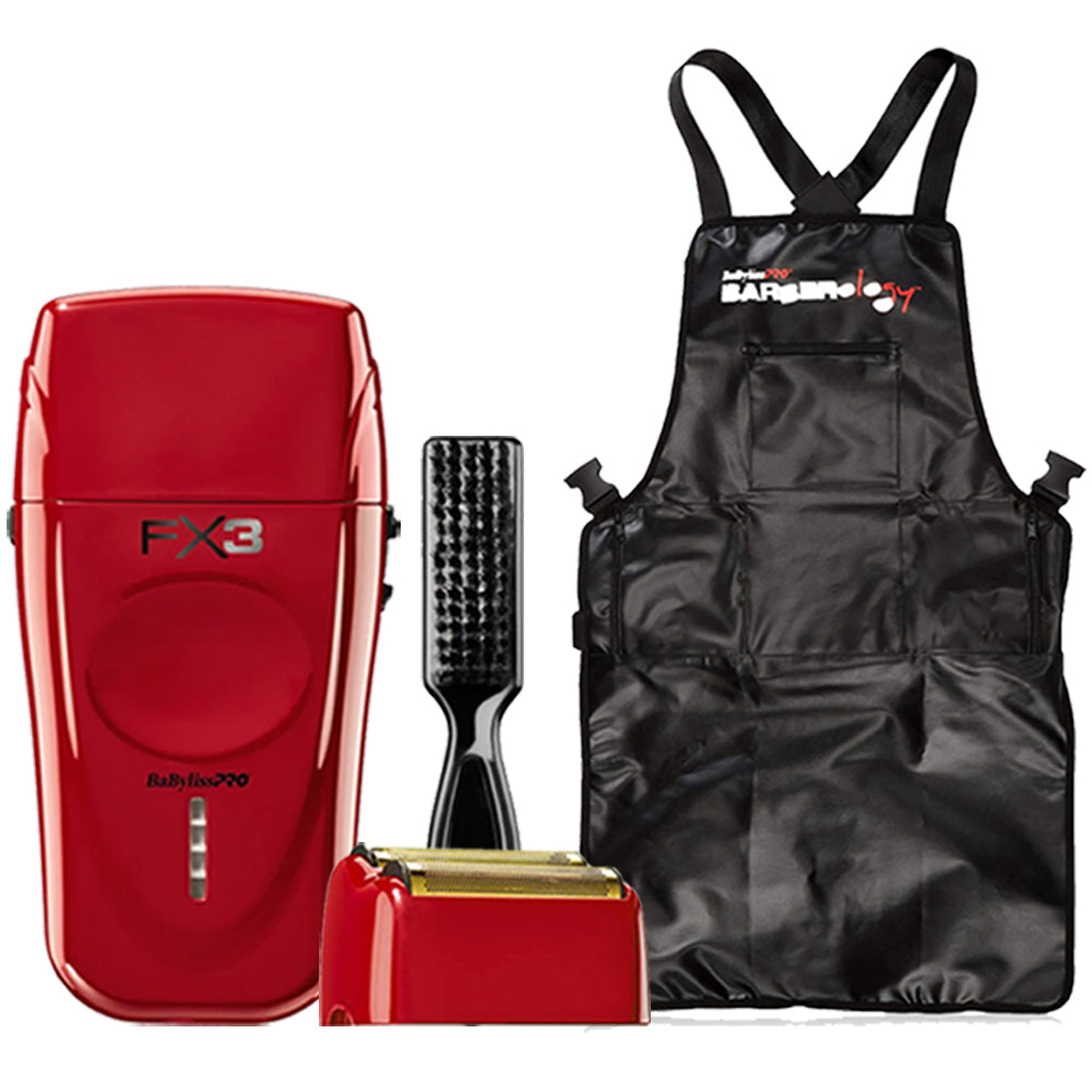 Babyliss LimitedFX Boost+ Collection with clipper, Trimmer & Charging Base Set - Red