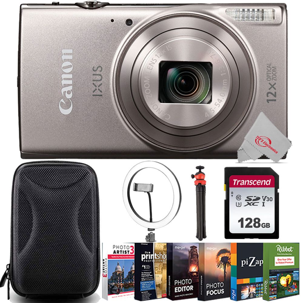 Canon PowerShot IXUS 285 ELPH 360 HS 12X Optical Zoom Digital Camera –  The Teds Store