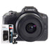 Canon EOS R100 Mirrorless Camera with RF-S 18-45mm IS STM Lens and Replacement Battery & Charger