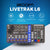 Zoom LiveTrak L6 10-Track Digital Mixer / Recorder with Zoom ZDM-1 Podcast Mic Pack Accessory Bundle and 2x SanDisk 128GB microSDXC Memory Card