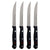 Wusthof Gourmet 4-Piece Steak Knife Set - 1125060403 with Wusthof Classic 7