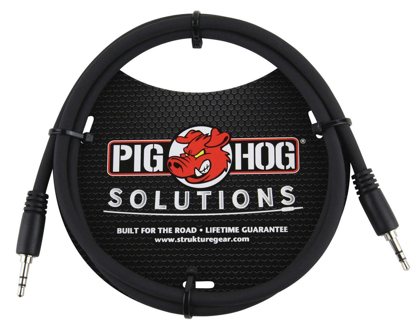 Pig Hog Solutions 3.5mm TRS to 3.5mm TRS Adapter Cable - 3ft