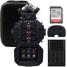 Zoom H8 8-Input / 12-Track Digital Audio Recorder + Zoom Foam Windscreen Kit