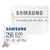 3x Samsung EVO Plus MicroSD 256GB, 130MBs Memory Card with Adapter