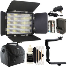 Vidpro Variable-Color On-Camera LED Video Light Kit