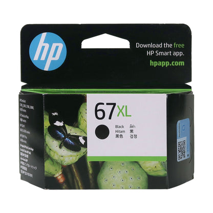 5x HP 67XL High Yield Black Original Ink Cartridge