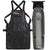 BaByliss Pro FXONE LO-PROFX High-Performance Trimmer #FX729 & Barberology Apron Set