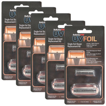 BaByliss Pro UVFOIL Single-Foil Shaver Replacement Kit [Single-Foil & Cutters] - Rose Gold #FXLRF1RG - 5 Units