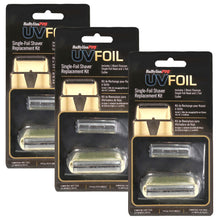 BaByliss Pro UVFOIL Single-Foil Shaver Replacement Kit [Single-Foil & Cutters] - Gold #FXLRF1G - 3 Units