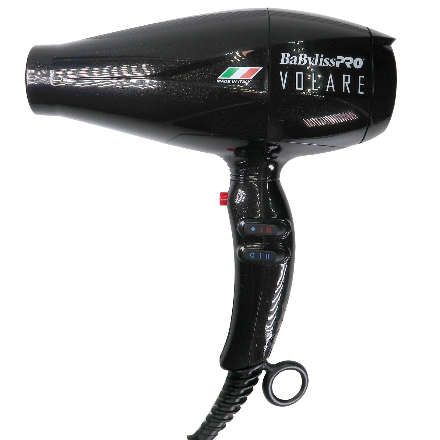 BaByliss Pro Volare Nano Titanium Hair Dryer BVOL1 with Nano Titanium Ultra-Thin 1" Flat Iron BNTMB4072TUC + Apron + Texturizing Comb