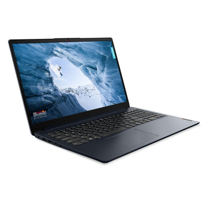 Lenovo IdeaPad 1 15.6" FHD Touchscreen Laptop Intel Core i5 - 8GB Memory with 512GB SSD Storage (Abyss Blue) with 10FT USB 2.0 Type A Male To B Male Cable and HDMI Cable