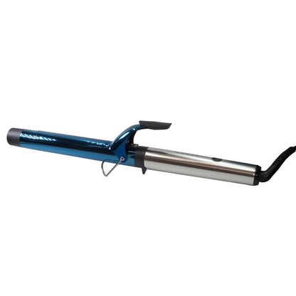 BaByliss Pro Nano Titanium Professional Dual Ionic Flat Iron 1¼" #BNT9125TUC (Dual Voltage) with BaByliss Pro Nano Titanium Extended Barrel Curling Iron BNTW125XLUC