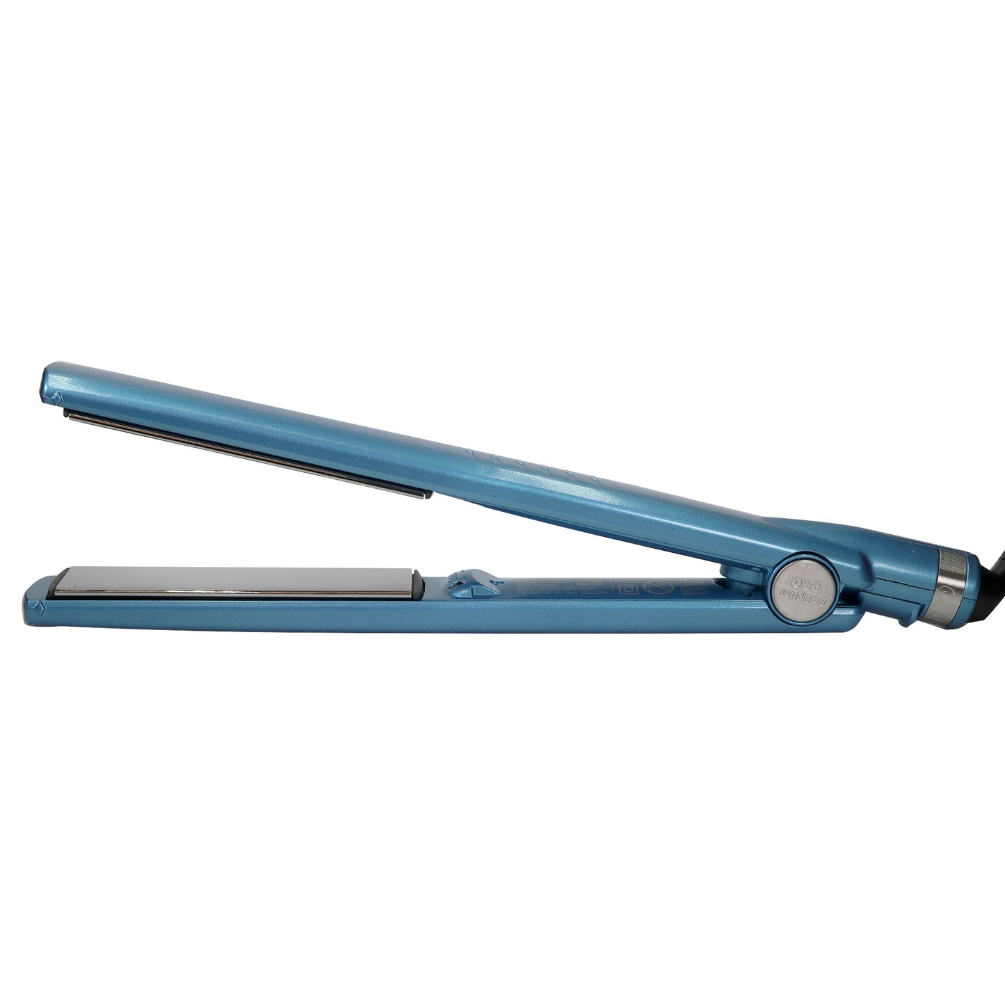 BaByliss Pro Nano Titanium Professional Dual Ionic Flat Iron 1¼" #BNT9125TUC (Dual Voltage) with Wahl Flat Top Comb White