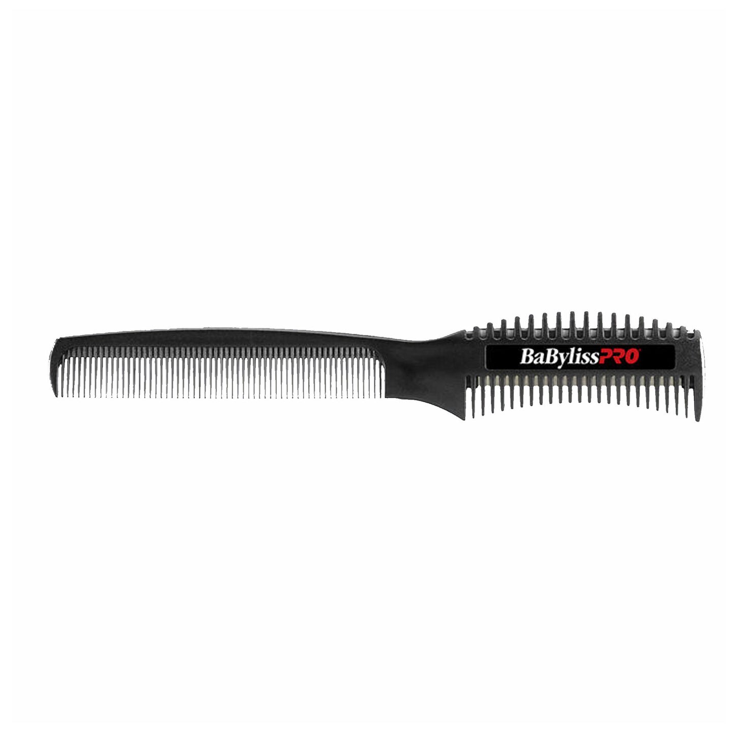 BaByliss Pro Porcelain Ceramic Gift Box (Dryer, Waver, Curling Iron) Black #BPPP7 with Texturizing Comb