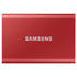 SAMSUNG T7 Portable SSD 2TB - Up to 1050MB/s - USB 3.2 External Solid State Drive, Red (MU-PC2T0R/AM)