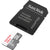 2 Packs SanDisk 16GB Ultra UHS-I microSDHC Memory Card with SD Adapter