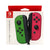 Nintendo Switch Joy-Con Controllers (Neon Pink / Neon Green) with JLab Play Gaming Wireless Bluetooth Earbuds