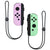 Nintendo Switch Joy-Con Controllers (Pastel Pink / Pastel Yellow) with Pastel Purple / Pastel Green