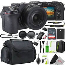 Nikon Z30 Mirrorless Camera with DX 16-50mm Lens and SanDisk 64GB Ultra SDXC UHS I Memory Card Accessory Bundle