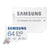 3x Samsung 64GB EVO Plus UHS-I microSDXC Memory Card with SD Adapter