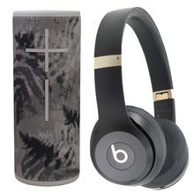 Beats by Dr. Dre Beats Solo 4 Wireless On-Ear Headphones (Black & Gold) with Ultimate Ears BOOM 3 Portable Wireless Bluetooth Speaker (Jungle Grey)