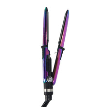 BaByliss Pro LIMITED EDITION Nano Titanium Prima 3000 Flat Iron Midnight Purple - 1¼" #BNTP3000TUC with Nano Titanium Prima2000 3/4" Mini Iron Iridescent BNTBRB2000UC