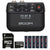 Zoom F2-BT Ultra Compact Bluetooth Enabled Portable Field Recorder with Lavalier Microphone + Extra Batteries + 32GB MicroSD Card