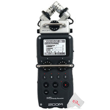 Zoom H5 4-Input / 4-Track Portable Handy Digital Recorder w/ Interchangeable X/Y Mic Capsule and 2x Vidpro Professional Wired XLR Lavalier Microphone XM-L2 with XLR Input