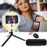 Vivitar 8 Inch LED Ring Light for Iphone Smartphone with Tripod Mount Stand, Power Bank and Wireless Remote