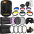 Nikon AF-S DX NIKKOR 18-140mm f/3.5-5.6G ED VR Lens with Accessory Kit For Nikon D5300 , D5500 , D7100 and D7199