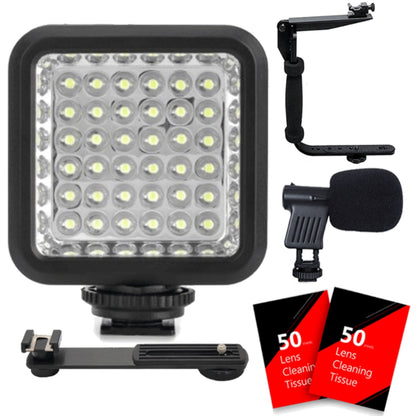 Vidpro LED-36X Photo & Video LED Light with Accessories for Cameras and Camcorders