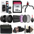 Complete Accessory Bundle for Canon EOS R100 R50 R10 Includes Replacement Battery, Tripod, Memory Card, Lens Filters and More