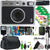 FUJIFILM INSTAX MINI EVO Hybrid Instant Camera (Black) + 4x Fujifilm 2x10 Film Mini Instax Film Pack Top Accessory Bundle