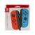 Nintendo Switch Joy-Con Controllers (Neon Red / Neon Blue) with JLab Play Gaming Wireless Bluetooth Earbuds