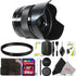 Sony E 35mm f/1.8 to f/22 OSS Lens APS-C Lens with Filter Accessory Kit