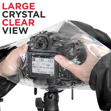 Waterproof Camera Rain Cover Shield Coat Protector Sleeve for Large Canon Nikon Sony Digital SLR Camera