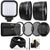 LED Light with Accessory Bundle for Nikon D3300 , D3400 , D5300 and D5500