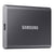 SAMSUNG T7 Portable SSD 1TB - Up to 1050 MB/s - USB 3.2 External Solid State Drive, Gray (MU-PC1T0T/AM)