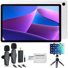 Samsung 10.9" Galaxy Tab S9 FE 128GB Multi-Touch Tablet with Stylus (Silver) + All You Need Bundle