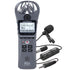 Zoom H1n 2-Input / 2-Track Portable Digital Handy Recorder - Gray and Vipro Professional Lavalier Condenser Microphone