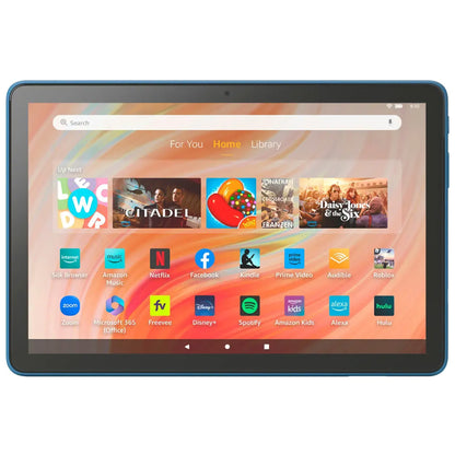 Amazon Fire HD 10 10.1" 32GB Wi-Fi Tablet, 13th Generation, Vibrant Full HD Screen, Ocean