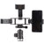 Triple Smartphone Mount Adapter for Tripods Monopods Selfie Sticks + Streaming Essentials Selfie Tripod Selfie Stick for Smartphones Cameras and GoPro