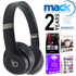 Beats by Dr. Dre Beats Solo 4 Wireless On-Ear Headphones (Matte Black) with Mack 2yr Worldwide Warranty and Fitness and Wellness Plus Software