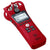 Zoom H1n 2-Input / 2-Track Portable Digital Handy Recorder With Built In Microphone - Red