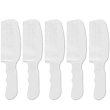 5 Units Wahl Flat Top Comb White #3329-100