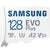 3x Samsung EVO Plus MicroSD 128GB, 130MBs Memory Card with Adapter