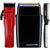 BaByliss Pro Limided Edition LO-PRO FX Cordless Clipper (Van Da' Goat) FX825RI with FOILFX02 Cordless Double Foil Shaver FXFS2B and Professional Texturizing Comb