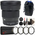 Sigma 56mm f/1.4 DC DN Contemporary Lens (FUJIFILM X) with 55mm Macro Diopter Filter Set for 55mm Thread Lenses Kit