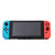 Nintendo Switch Console with Neon Blue & Neon Red Joy-Con and JLab Play Gaming Wireless Bluetooth Earbuds - Black/Blue