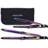 BaByliss Pro LIMITED EDITION Nano Titanium Prima 3000 Flat Iron Iridescent - 1¼" BNTRB3000TUC with Nano Titanium Prima2000 3/4" Mini Iron Iridescent BNTBRB2000UC